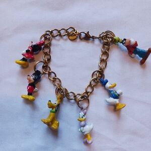 Vintage 90s Disney Charm Bracelet